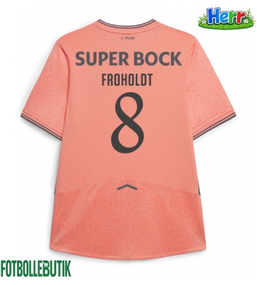 Porto Victor Froholdt #8 Bortatröja 2025-26 Kortärmad